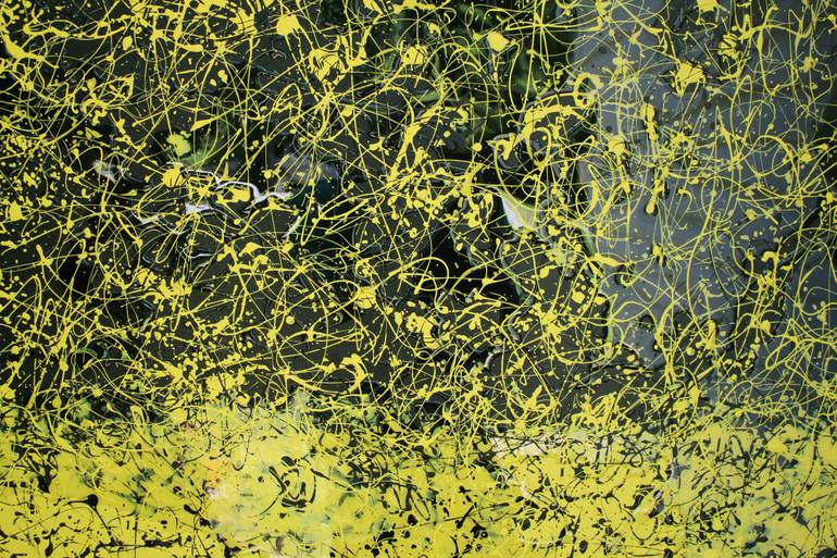Original Abstract Expressionism Abstract Painting by Ken Vrana