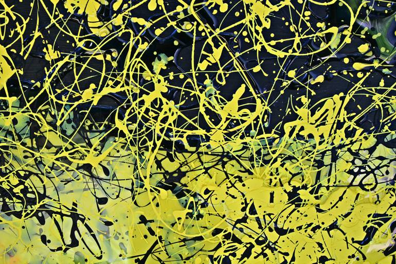 Original Abstract Expressionism Abstract Painting by Ken Vrana