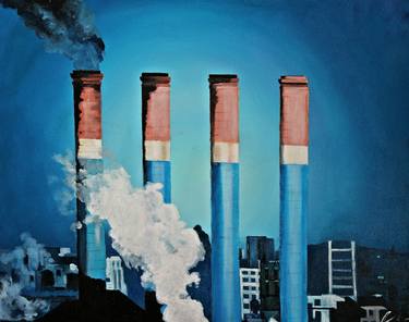 Print of Conceptual Architecture Paintings by Ken Vrana