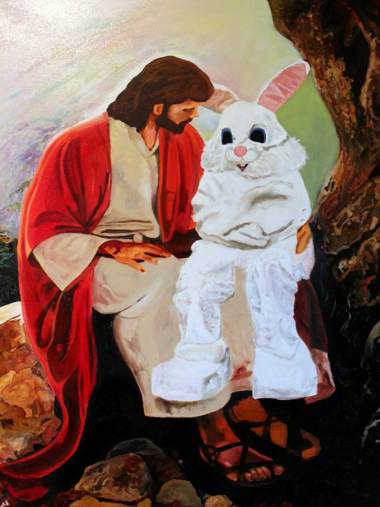 Jesus & the Easter Bunny Discuss the Relative Merits of the ...