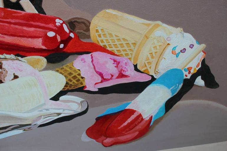 Original Conceptual Still Life Painting by Ken Vrana