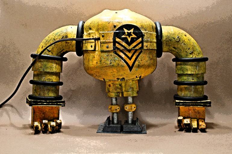 Original Conceptual Fantasy Sculpture by Ken Vrana