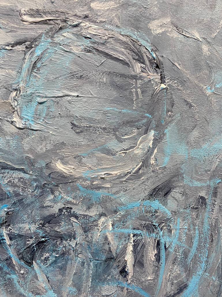 Original Abstract Expressionism Children Painting by Gabriela Horikawa