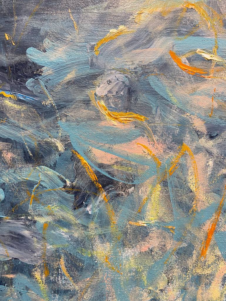 Original Abstract Expressionism Abstract Painting by Gabriela Horikawa