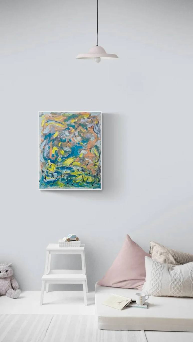 Original Abstract Painting by Gabriela Horikawa