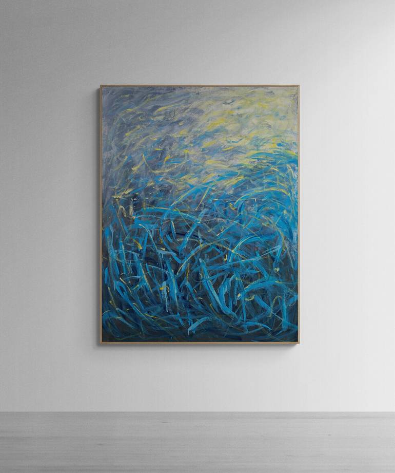 Original Abstract Painting by Gabriela Horikawa