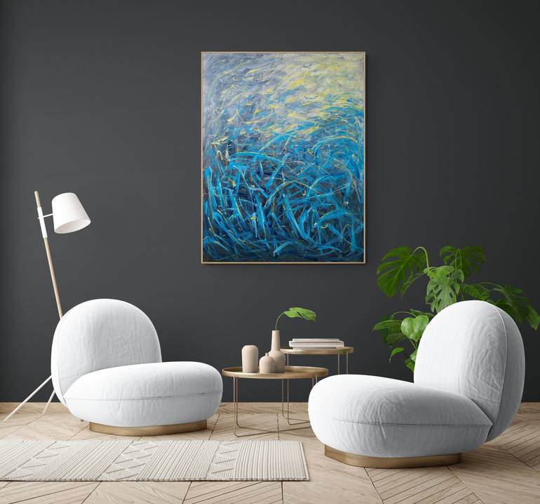 Original Abstract Painting by Gabriela Horikawa