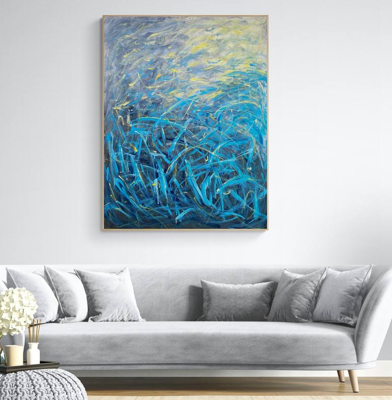 Original Abstract Painting by Gabriela Horikawa