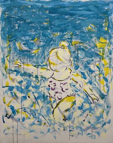 Original Abstract Expressionism Children Paintings by Gabriela Horikawa