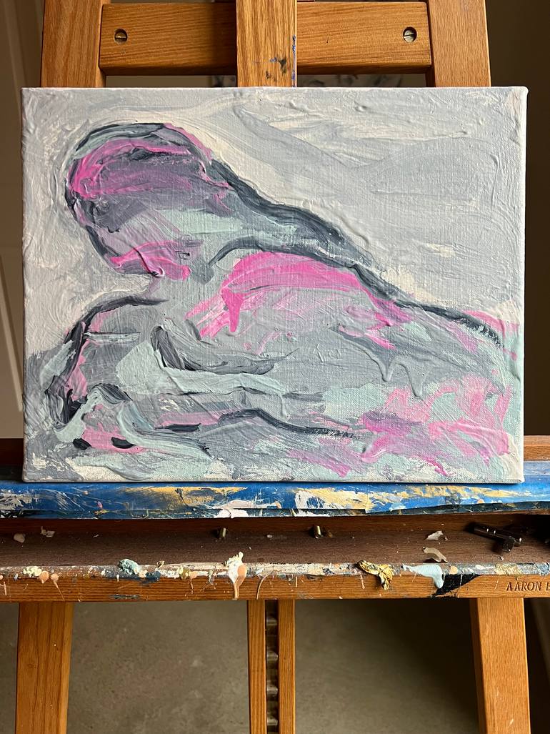 Original Abstract Painting by Gabriela Horikawa