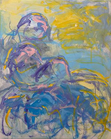 Original Abstract Painting by Gabriela Horikawa