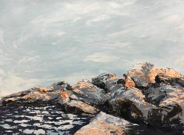 Original Impressionism Seascape Paintings by Gabriela Horikawa