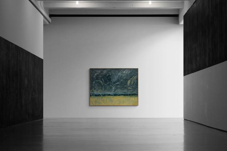 Original Abstract Expressionism Abstract Painting by Gabriela Horikawa