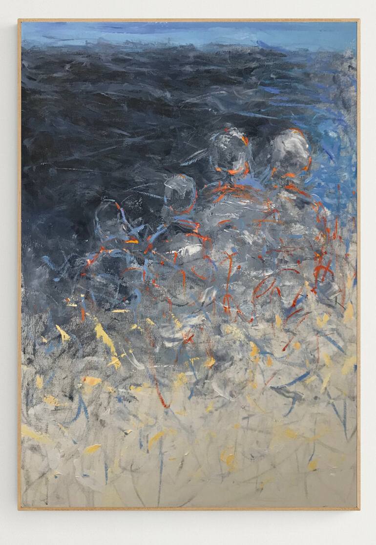 Original Abstract Expressionism Abstract Painting by Gabriela Horikawa