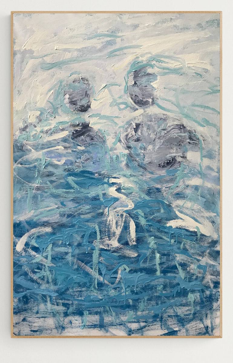 Original Abstract Expressionism Abstract Painting by Gabriela Horikawa