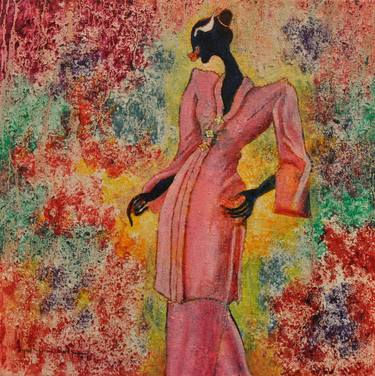 Print of Figurative Love Paintings by Syed Thajudeen
