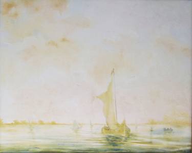 Original Sailboat Paintings by John LeCours