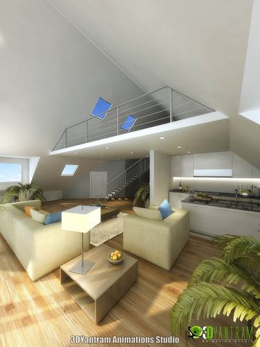 home 3d interior rendering USA design thumb