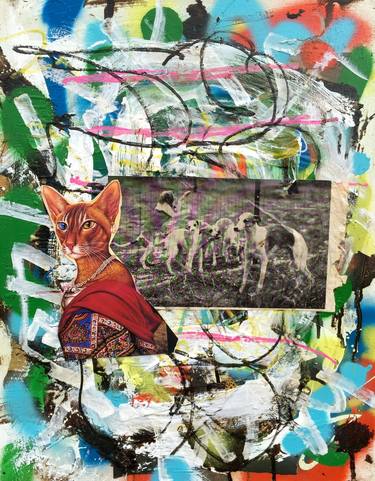 Original Abstract Collage by Jason Kehrer