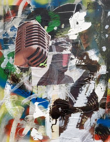 Original Abstract Collage by Jason Kehrer