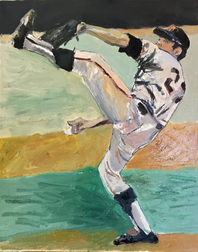 Juan Marichal Painting by Jason Kehrer