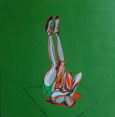 Original Figurative Sports Paintings by Fabiana Minieri