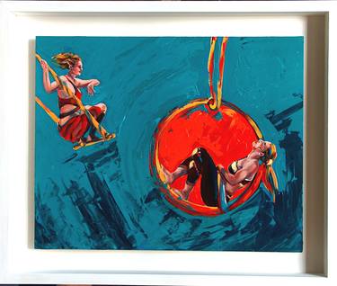 Print of Figurative Water Paintings by Fabiana Minieri