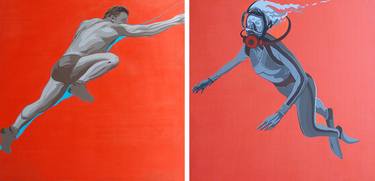 Print of Sports Paintings by Fabiana Minieri