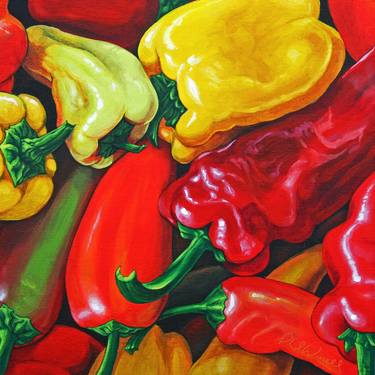 Print of Realism Food & Drink Paintings by Phil Wassell
