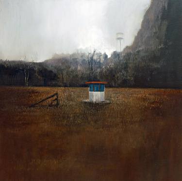 Original Expressionism Landscape Paintings by Richard Hutchins