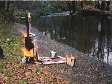 Print of Conceptual Language Installation by Gregory Bolton