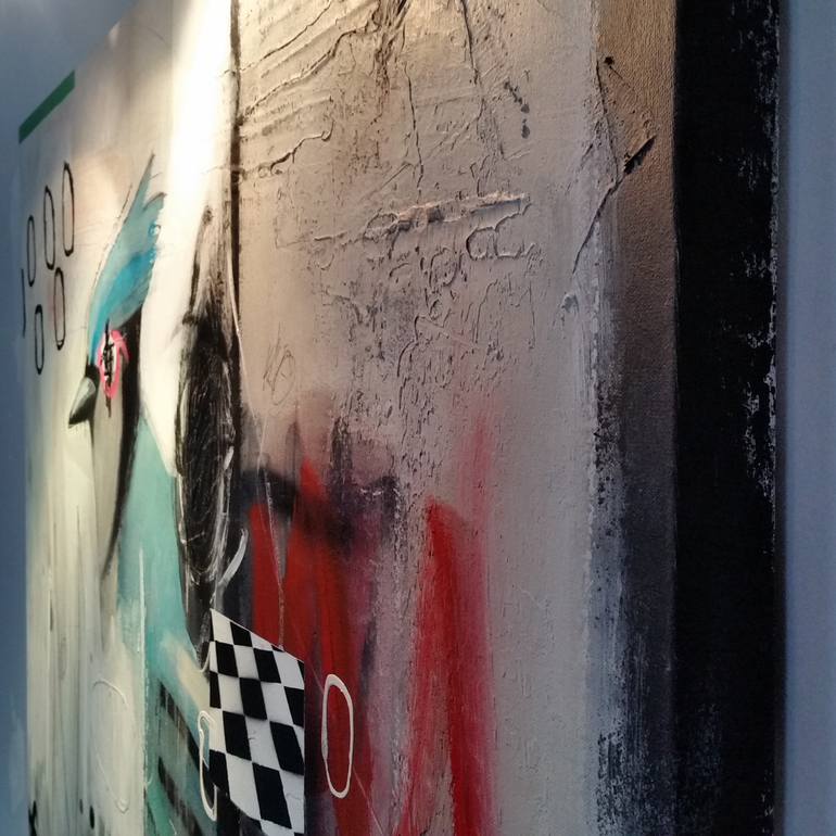 Original Figurative Animal Painting by Jérôme Rochette