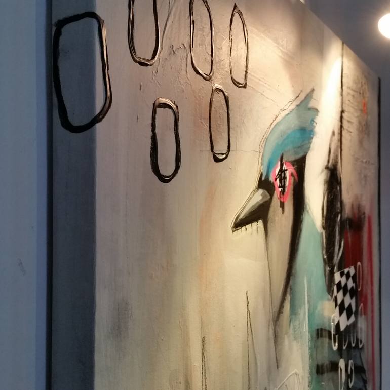 Original Figurative Animal Painting by Jérôme Rochette