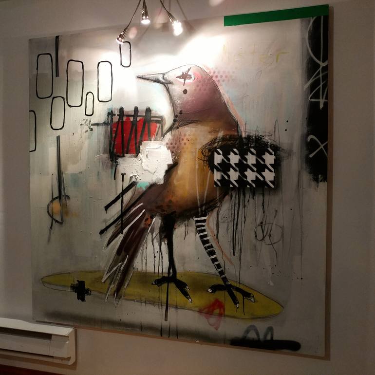 Original Figurative Animal Painting by Jérôme Rochette