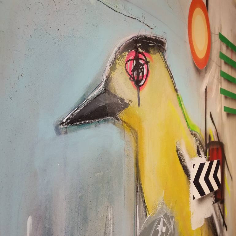 Original Figurative Animal Painting by Jérôme Rochette