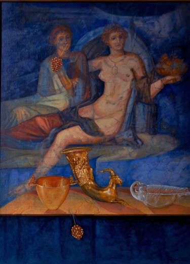 Original Fine Art Classical mythology Painting by Dejan Kojic