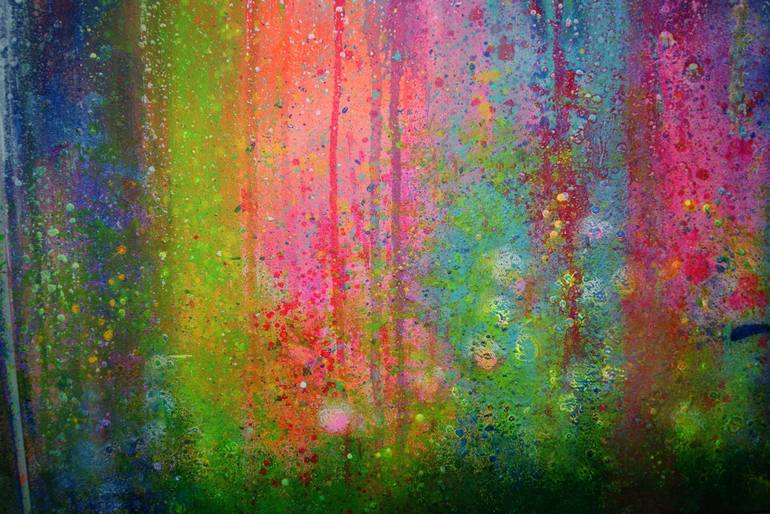 Original Abstract Painting by Tina Karpenchuk