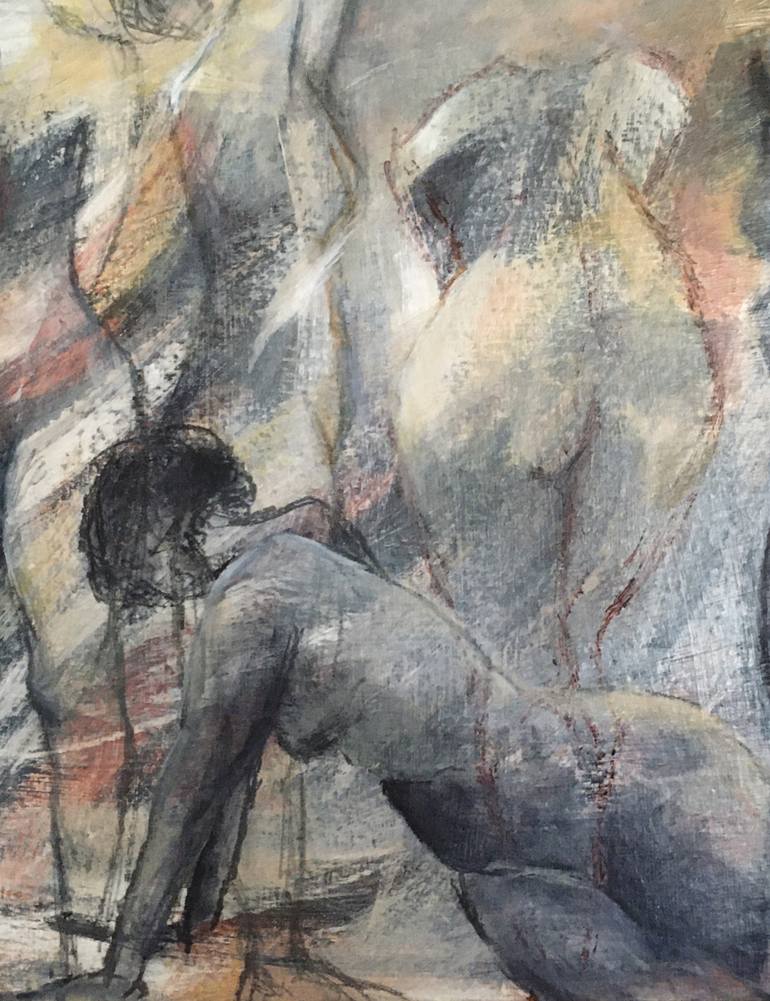 Original Figurative Women Painting by Prue Pye