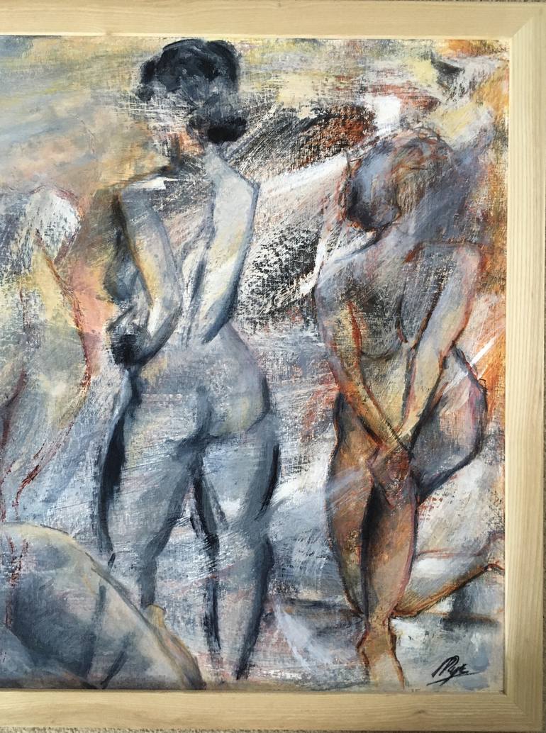 Original Women Painting by Prue Pye