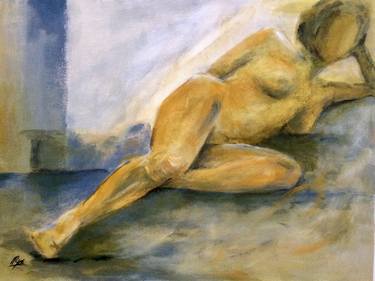 Original Fine Art Nude Paintings by Prue Pye