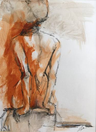 Original Nude Paintings by Prue Pye