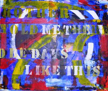 Print of Abstract Typography Paintings by Patrick Hillard