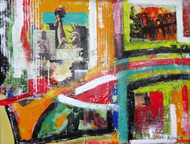 Print of Abstract Expressionism Politics Paintings by Patrick Hillard