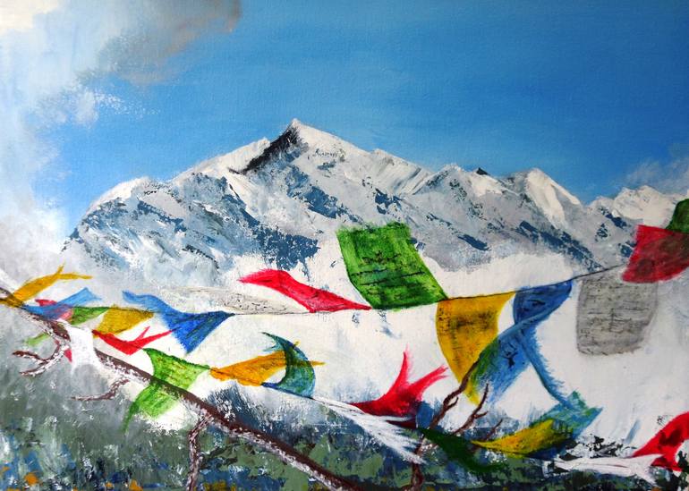 prayer flags art