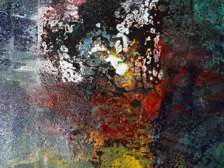Original Abstract Fantasy Painting by Patrick Hillard