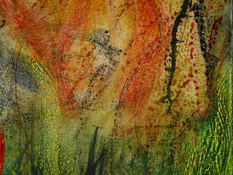 Original Conceptual Abstract Painting by Patrick Hillard