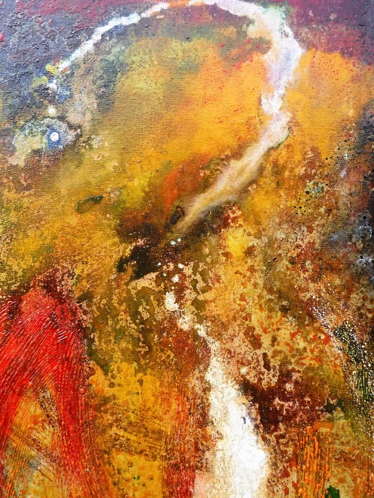 Original Conceptual Abstract Painting by Patrick Hillard
