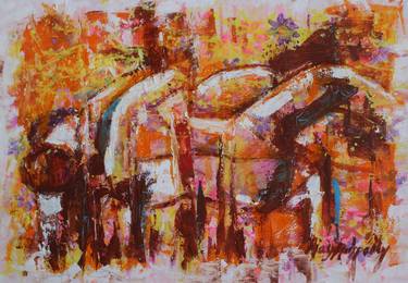 Original Abstract Paintings by Ajay parippally