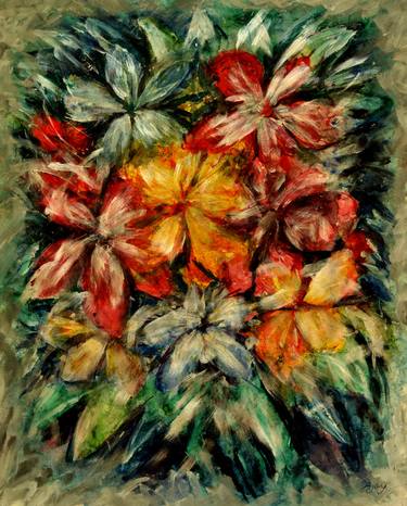 Original Floral Paintings by Ajay parippally