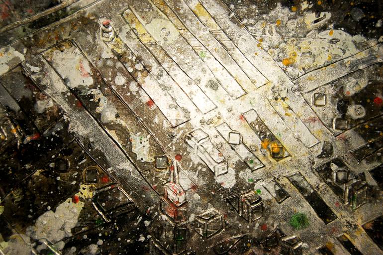Original Abstract Landscape Painting by Sarah I Avni
